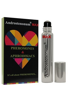 ANDROSTENONUM MAX 100% Phéromone pour homme 8 ml roll-on Cadeau de phéromones humaines pour lui attirer les femmes Aphrodisia