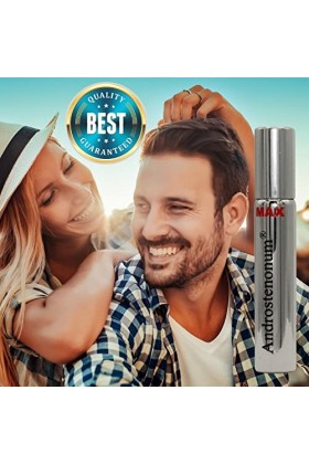 ANDROSTENONUM MAX 100% Phéromone pour homme 8 ml roll-on Cadeau de phéromones humaines pour lui attirer les femmes Aphrodisia
