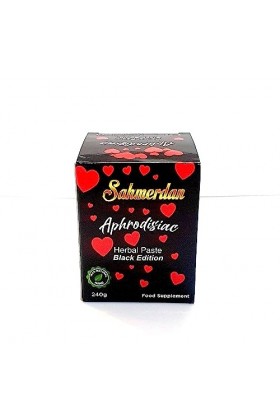 Sahmeran Pâte à base de plantes Aphrodisiaque Macun Black Edition 240 g