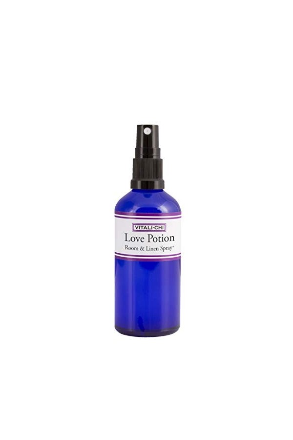 Love Potion Spray dintérieur et de lin – Spray érotique dintérieur – Fabriqué avec des huiles essentielles pures de géraniu
