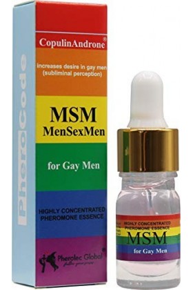 PheroCode MSM 100 % phéromone pour homme gay 5 ml Extra fort