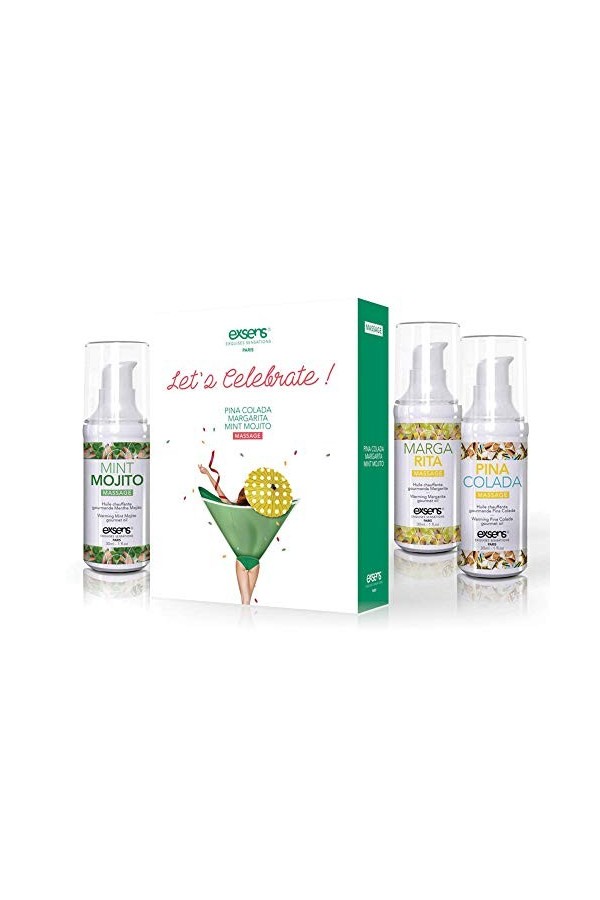 Exsens Lets Travel Coffret Massage
