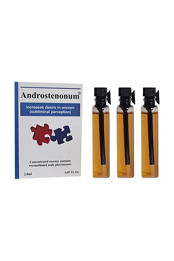 ANDROSTENONUM 2,0ml + 2,0ml + 2,0ml 100% de phéromone pour hommes Seduce Fast Strong Post