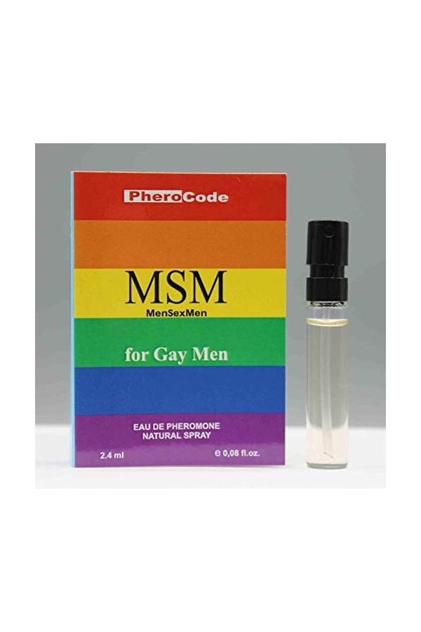 Parfum PheroCode MSM pour hommes homosexuels avec phéromones 2.4ml