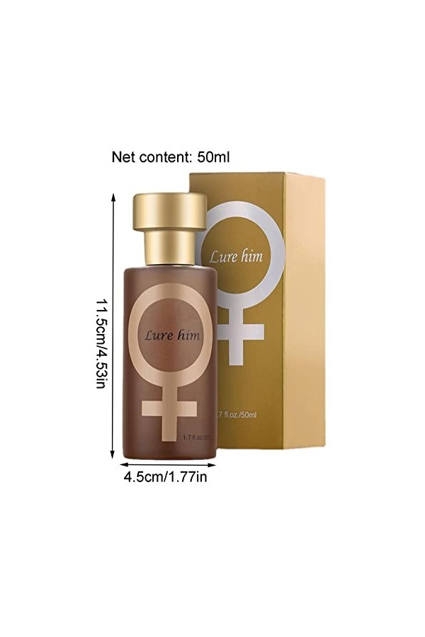 Parfum aux phéromones pour femme, parfum Feromonas doré, parfum corporel, parfum phéromones pour bal masqué, fête costumée, c