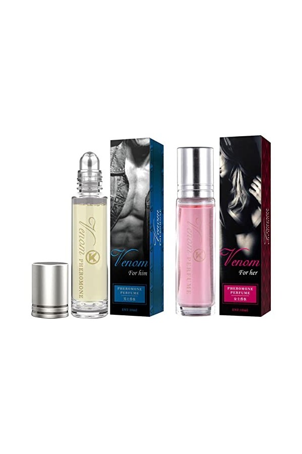 1/2 parfum aux phéromones, phéromones Cologne pour hommes, huile phéromones parfum aux phéromones pour femmes pour attirer le