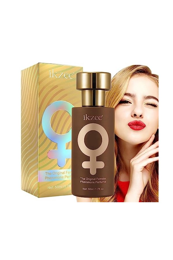 Parfum aux phéromones pour femme | Parfum longue durée | Parfum floral, cadeau pour elle lui, tient dans votre sac à main ou 