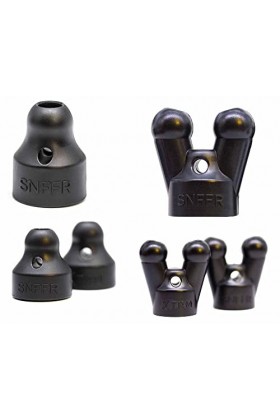 XTRM SNFFR le sensationnel arôme ambre bouteilles vis embout rotatif sur votre bouteille 4 Set DS +DL +SS +SL Black 