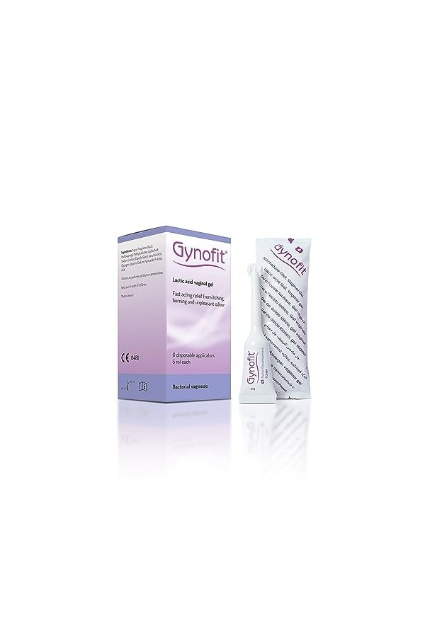 Gynofit - Gel Vaginal Traitant à lAcide Lactique - 6 Unidoses