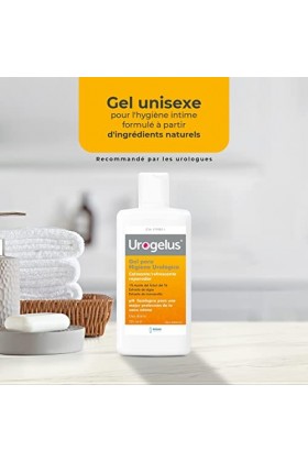 Devicare Urogelus - Gel Hygiène Intime Femme et Homme - 125 ml - Savon Apaisant, Rafraîchissant, Antiseptique et Réparateur à