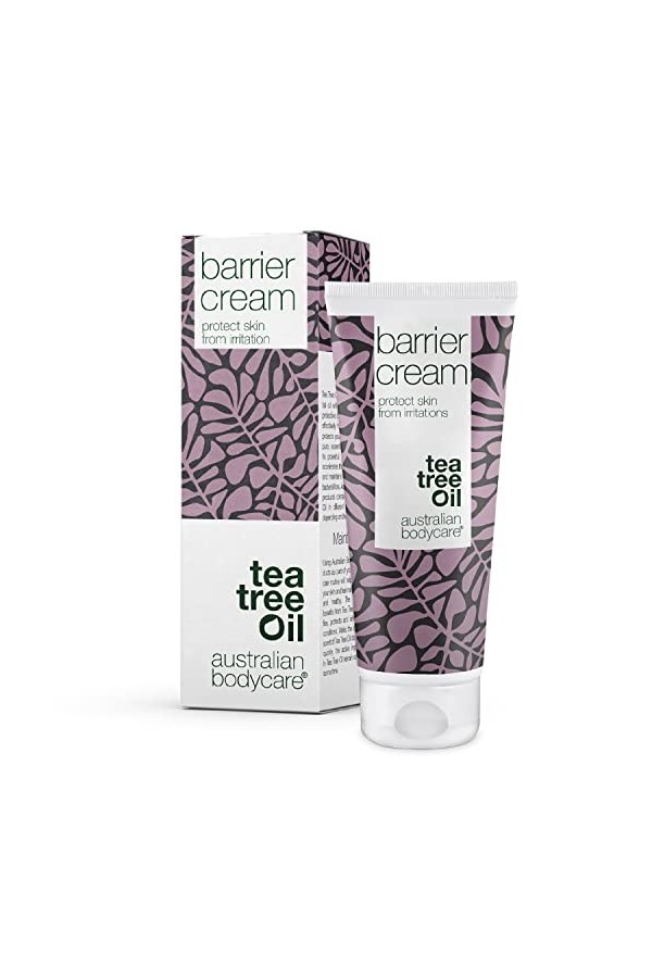 Crème Barrière Australian Bodycare Barrier Cream 100 ml | Crème Barrière Pour Incontinence, Peau Endolorie et Fessier | Lot