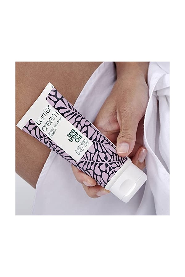 Crème Barrière Australian Bodycare Barrier Cream 100 ml | Crème Barrière Pour Incontinence, Peau Endolorie et Fessier | Lot