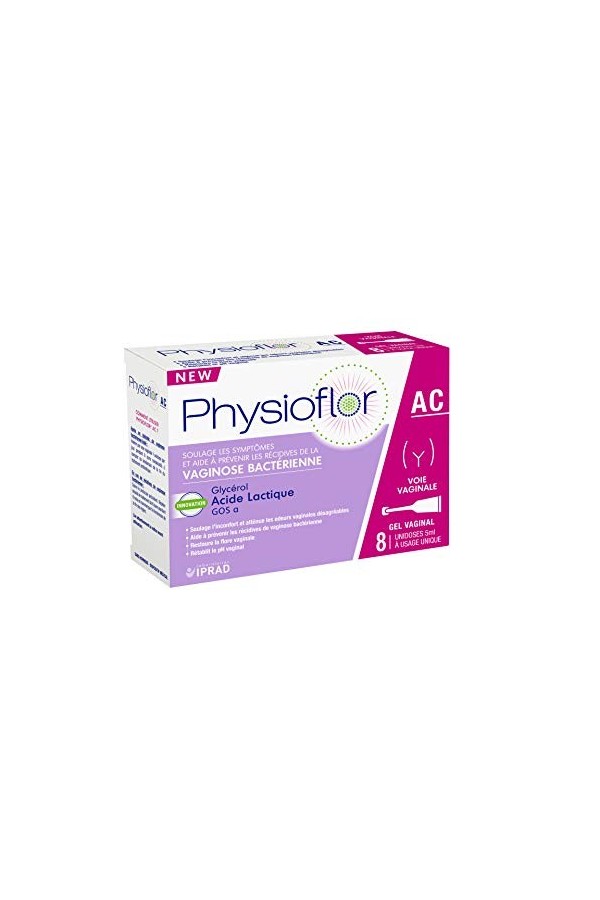 Laboratoires IPRAD Physioflor Gel Vaginal AC 8 Unidoses