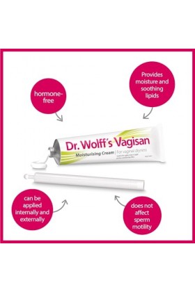 Vagisan - Crème hydratante pour sécheresse vaginale - Sans hormones