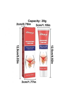 OSKOE Crème Anti-démangeaisons pour Les Parties intimes | PommaContre Les la région génitale | 0,68 FL oz Herbal Instant Reli