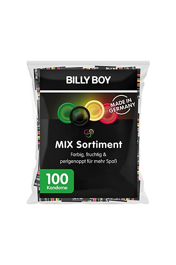 100 Préservatifs Billy Boy - 7 Sortes Topmix – Changement et plaisir garantis