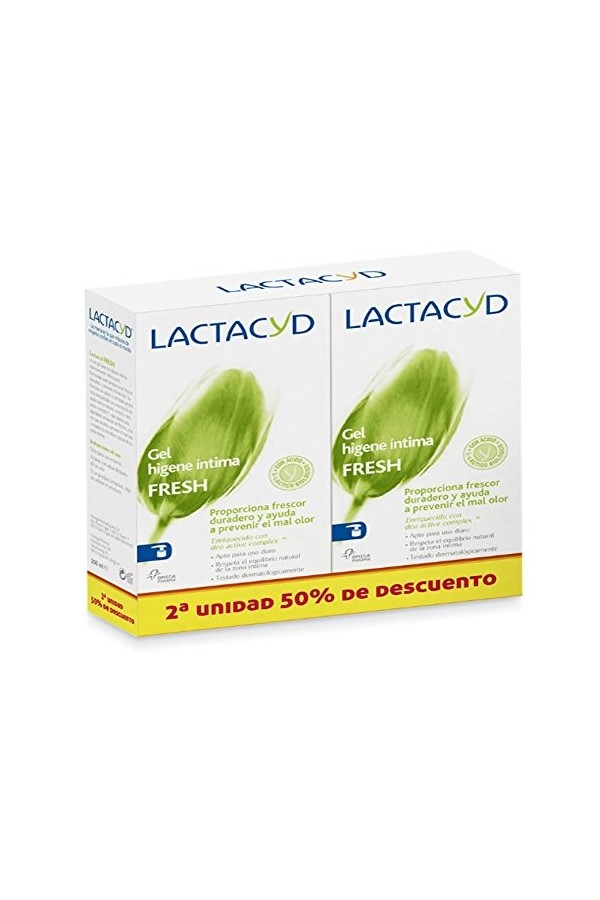 LACTACYD FRESH GEL HIGIENE INTIMO 2X200M