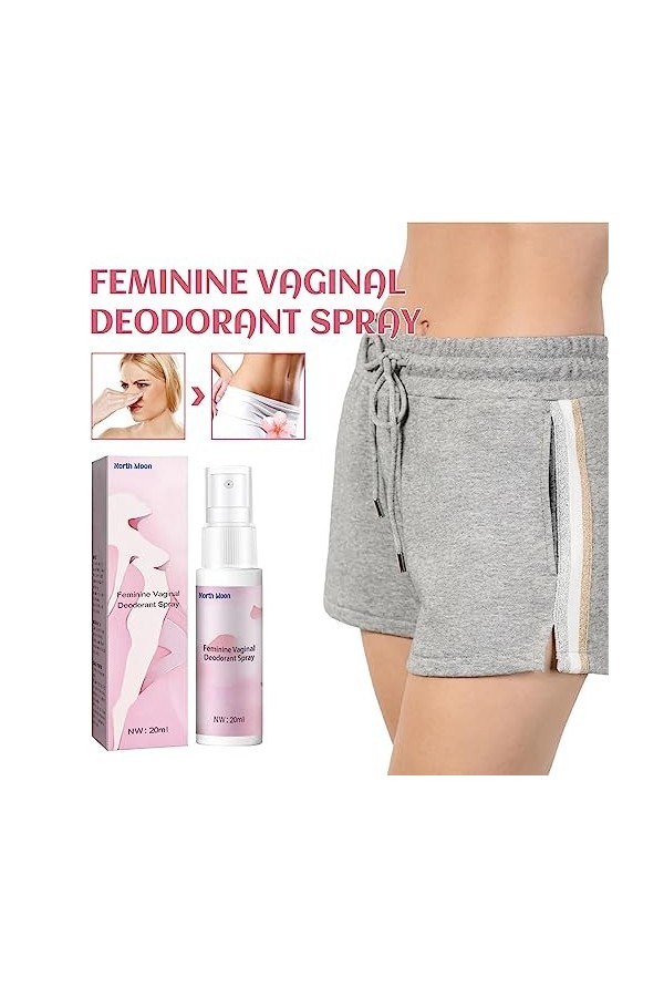 pologmase Spray pour Les Parties intimes des Femmes, Parties privées Naturelles, Produits dhygiène féminine, Vaporisateur po