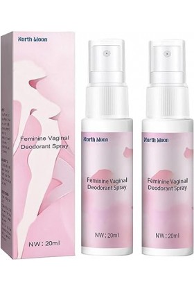 2PCS Spray FéMinin pour Les Parties Intimes - -odorant Intime Spray, Spray Protection Contre Les Odeurs, Spray Intime Aux Ext