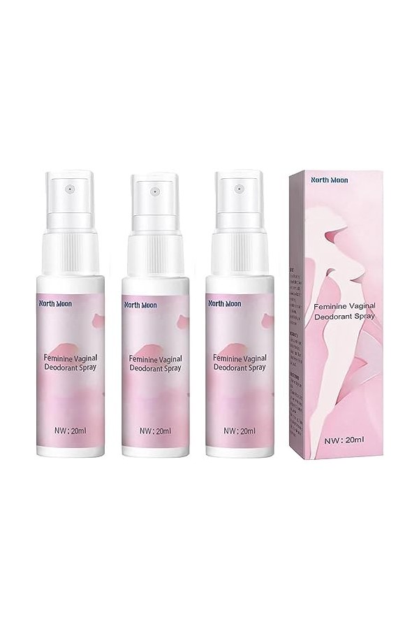 2PCS Spray FéMinin pour Les Parties Intimes - -odorant Intime Spray, Spray Protection Contre Les Odeurs, Spray Intime Aux Ext