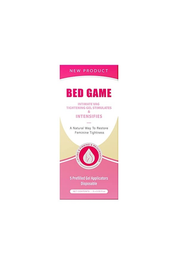 Gel Intime de Resserrement Vaginal Stimule et Intensifie, Gel Applicateur Prérempli 5-Restaure lÉtanchéité Féminine, Hydrata