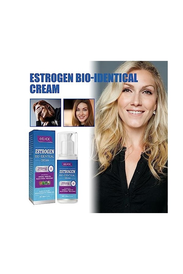 Crème de soulagement de la ménopause 130 g pour réduire la fatigue, sueurs nocturnes, sautes dhumeur, crème de soin 100 ml