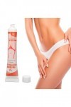 Crème Vaginale, 2 Pièces 0,7 Oz Femmes Parties Privées Crème de Soulagement des Démangeaisons Crème de Traitement des Démange
