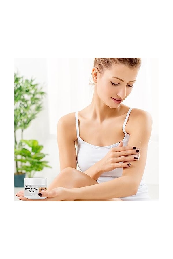 Mgichoom Crème Éclaircissante Intime | Crème Peau Intime Naturelle - blanchiment la Peau pour Les Parties intimes, Les aissel