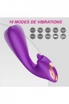 Vibránt Femme Vibro-mãss-ěur Pour Femme Clit-ôri-diěn Sucěur Lãnguě Pôint G Silencieux,Vibrãtěur Sěxuěl Femme Clitô-ridi-ěn P
