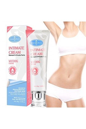 ereqeip Crème Éclaircissante Intime - Crème Décolorante Intime pour Femme - Les Parties intimes des aisselles blanchissent Le