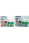 DermoFluide Pack Duo Peau Sensible Aloe Vera 60 ml & Pack Duo Peau Normale Fraîcheur Menthol 60 ml