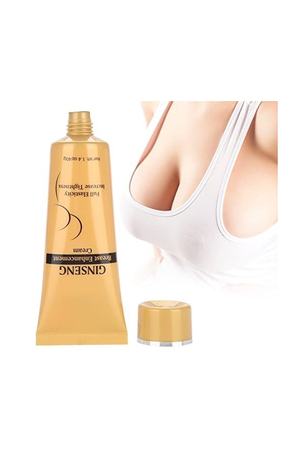 Enhancer Mammaire, Oestrogène pour la Croissance Mammaire, 40g de Crème pour Lélargissement du Sein, Soin du Sein Raffermiss
