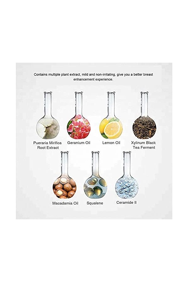 Crème pour les seins, Crème de Poitrine, crème délargissement à croissance rapide pour le corps gros buste crème de Massage