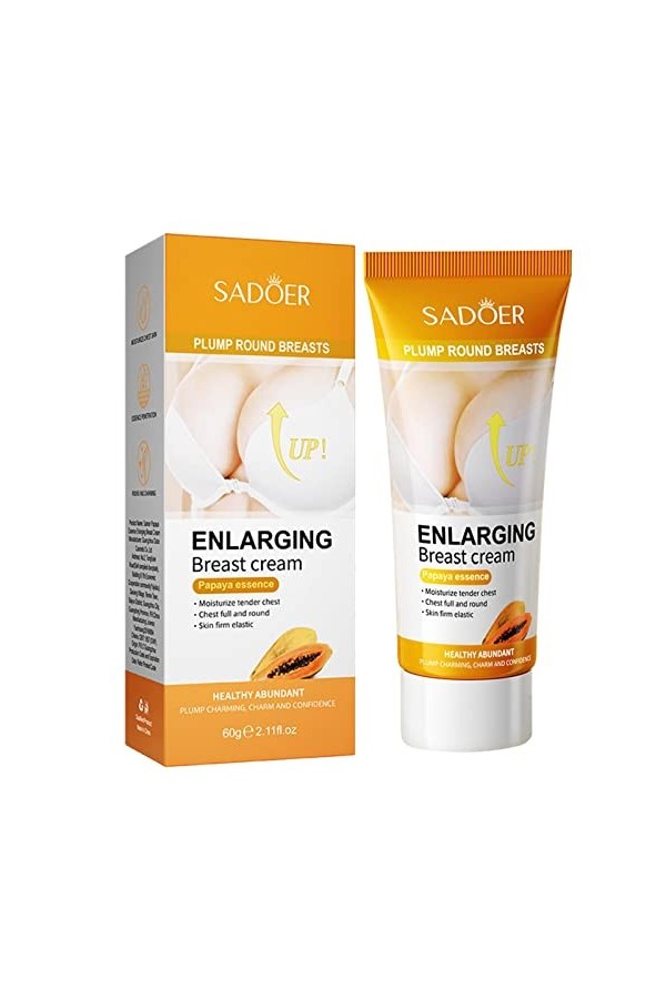 Crème Pour Lélargissement Des Seins Croissance Rapi, Levage Des Seins, Papaye Naturelle Et Noix Coco Pour La Croissance Des 
