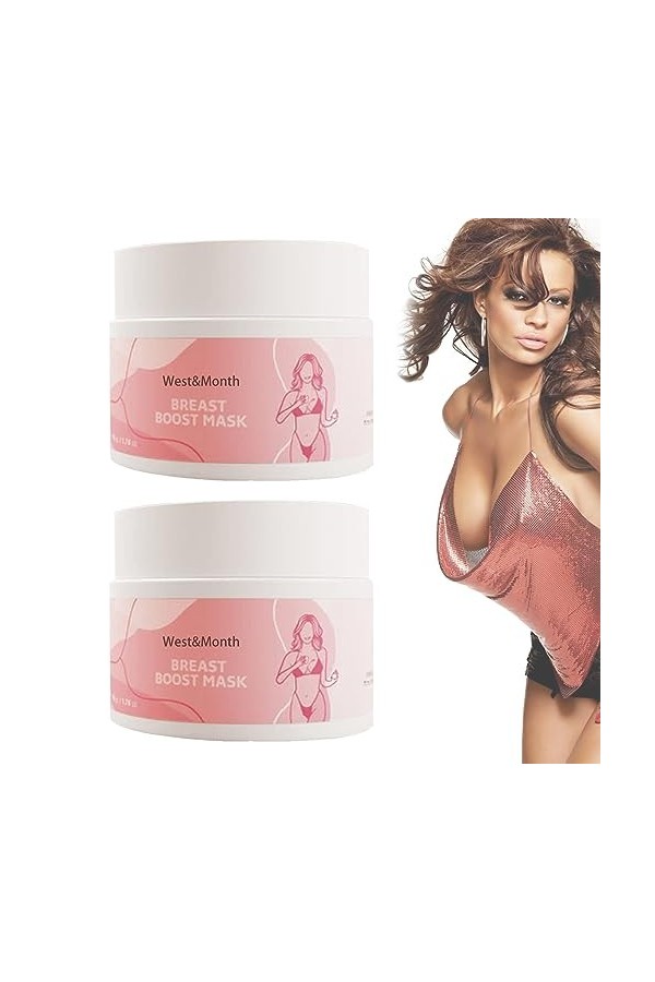 Masque Boost des seins Glowavenue, Masque Boost Booty Glow-Avenue, Crème Boost des seins Glowavenue, Crème damélioration des