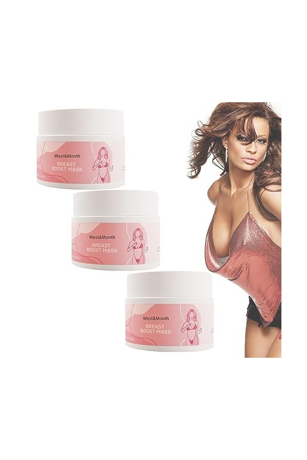 Masque Boost des seins Glowavenue, Masque Boost Booty Glow-Avenue, Crème Boost des seins Glowavenue, Crème damélioration des