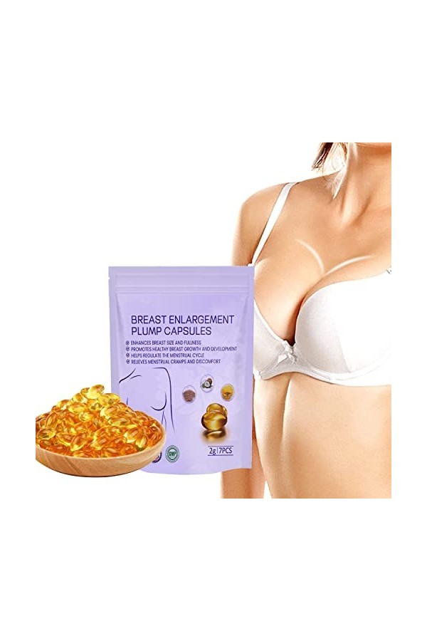 Capsules DAugmentation Mammaire Charmup, Capsules Raffermissantes, Crème DAmélioration De La Croissance Mammaire, Lifting, 