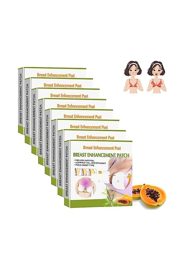 DYCECO Breast Enhancement Patch, 20/30/50/80pcs Breast Enhancement Patch, Breast Enhancement Upright Lifter Enlarger Patch, B