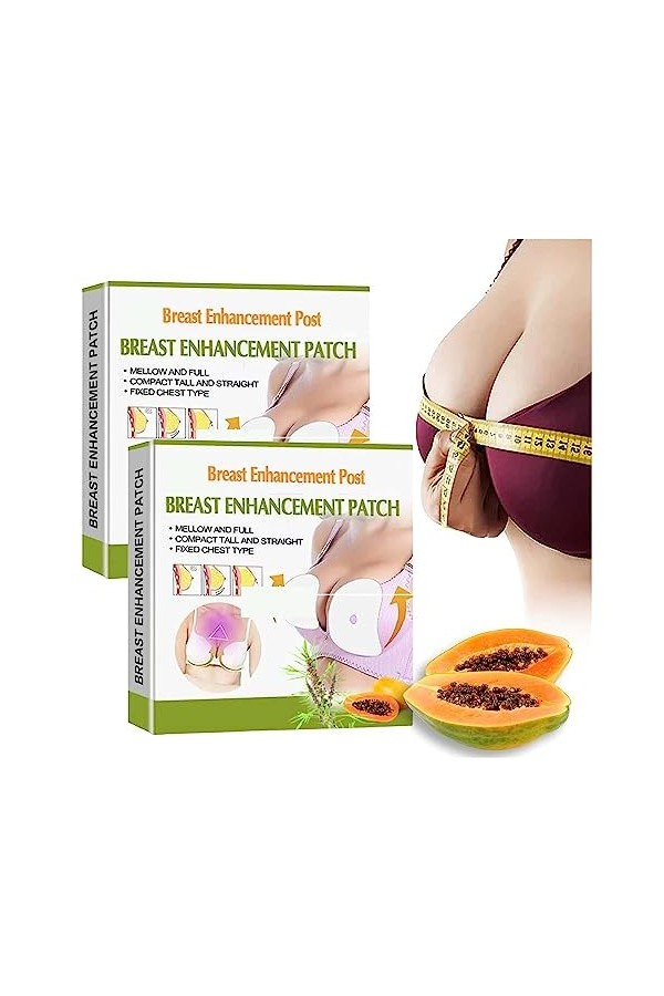 DYCECO Lot de 3 patchs damélioration de la poitrine pour rehausser les seins verticaux