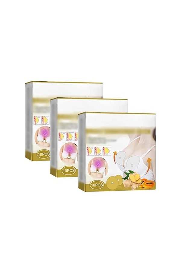 TAUIANE Patchs Damélioration Mammaire, Patch de Soins Nourrissants pour Les Seins,Patch Dagrandissement du Sein Au Collagèn