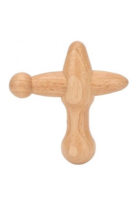 Outil De Drainage Lymphatique En Bois, Outil De Massage En Forme De Point De Déclenchement, Drainage Lymphatique En Forme De 