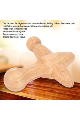 Outil De Drainage Lymphatique En Bois, Outil De Massage En Forme De Point De Déclenchement, Drainage Lymphatique En Forme De 