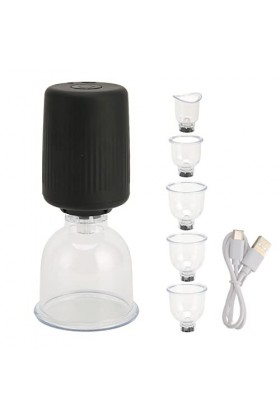 Machine De Ventouses Sous Vide Intelligente, 6 Tasses De Chauffage du Corps, Dragage électrique, Masseur Par Ventouses, Ensem