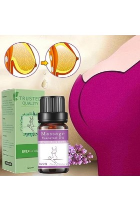 Mgichoom 2 Pcs Huile délargissement du Sein | Poitrine Anti-relâchement et raffermissante - Massage du Sein, raffermissant r