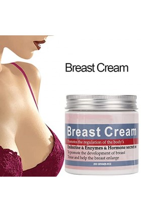 Crème Damélioration des Seins 200 G, Agrandissement Naturel pour Laugmentation de la Poitrine, Pompe de Croissance, Crème d