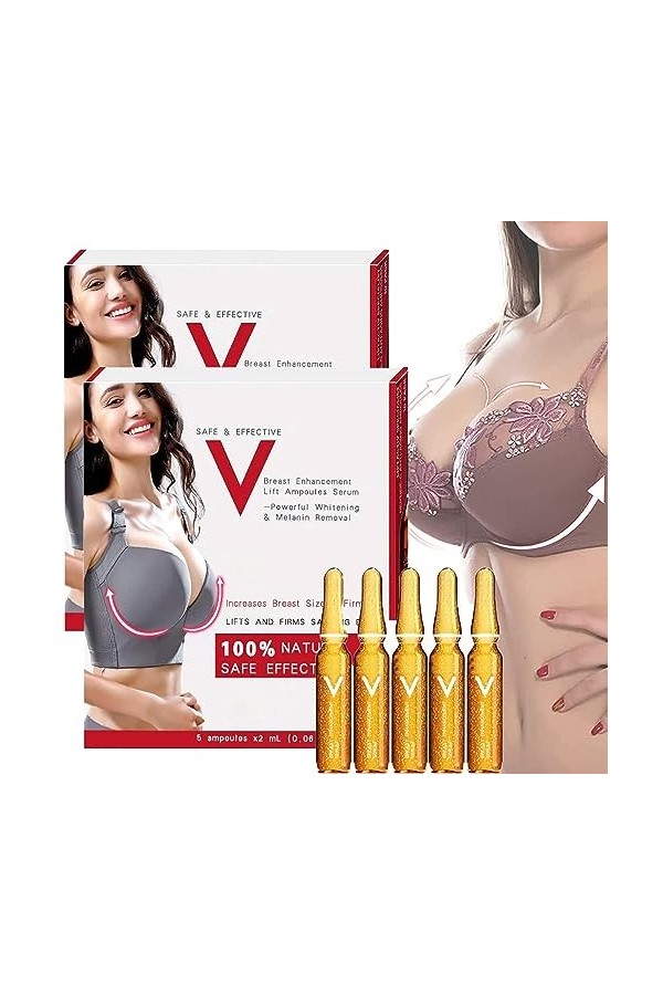 Dyceco Breast Enhancement Lift Ampoules Sérum, Dyceco Breast Enhancement Serum, Huile Dampoules Lift Pour Lamélioration Des