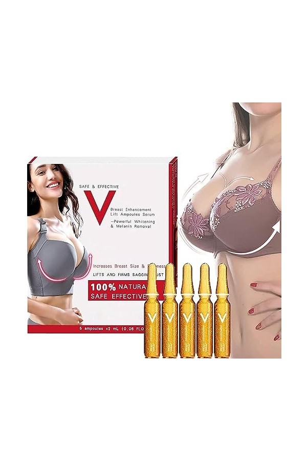 Dyceco Breast Enhancement Lift Ampoules Sérum, Dyceco Breast Enhancement Serum, Huile Dampoules Lift Pour Lamélioration Des