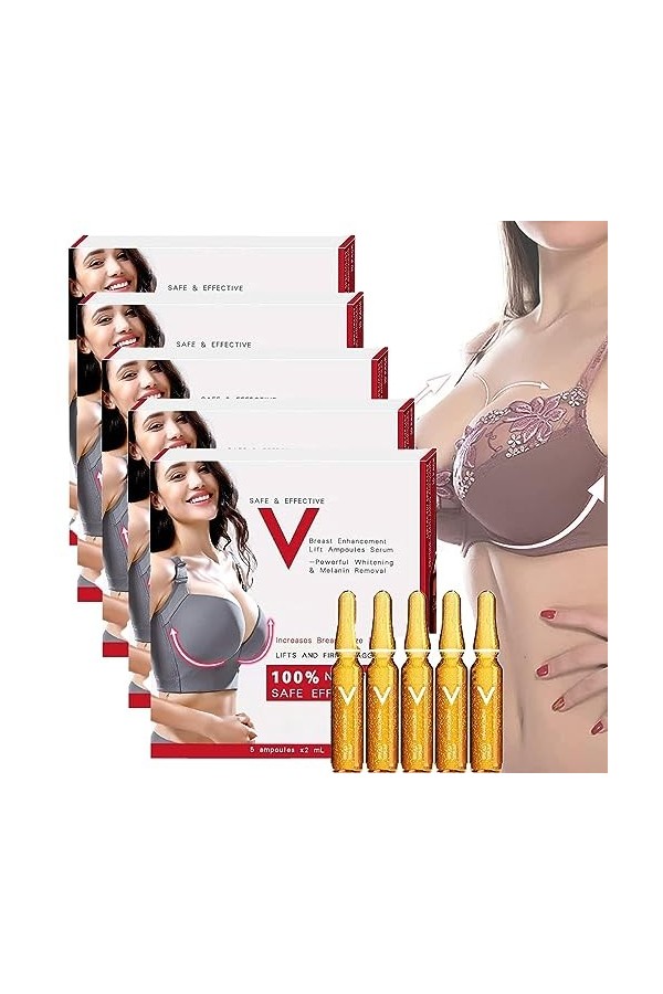 Dyceco Breast Enhancement Lift Ampoules Sérum, Dyceco Breast Enhancement Serum, Huile Dampoules Lift Pour Lamélioration Des