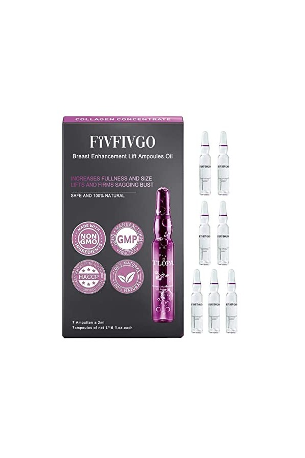 OKUYAN 7 huiles poitrine pour seins plus gros - Raffermissement et raffermissement la santé des seins, revitalisation des tis