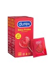 Durex - Préservatifs Sexy Fraise - 10 Préservatifs Parfumés 20 Préservatifs 